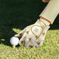 Honeycomb Bees Golf Glove