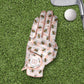 Blush Bees Golf Glove