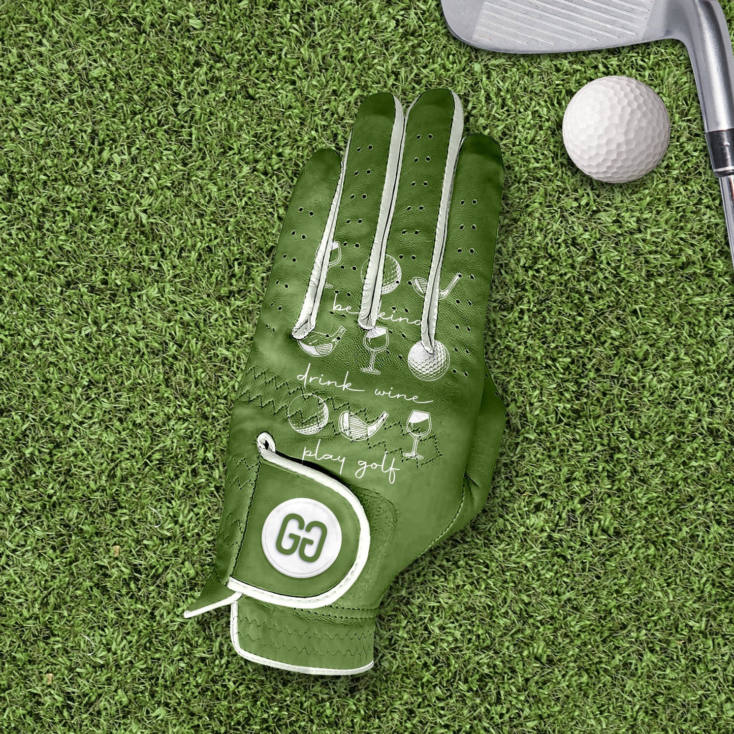 Wine and Golf Golf Glove