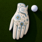 Blue Flower Golf Glove