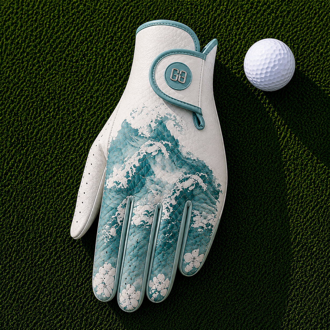 Coastal Wave Golf Glove