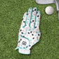 Pastel Paw Prints Golf Glove