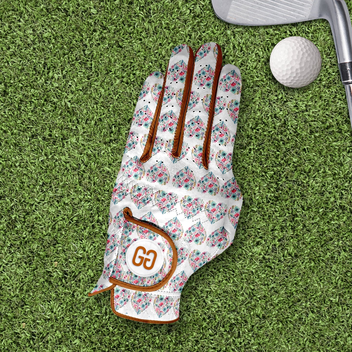 Boho Heart Golf Glove