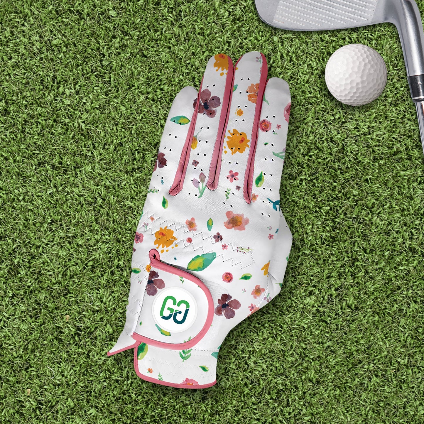 Blush Meadow Golf Glove