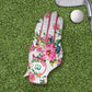 Rosy Bloom Golf Glove