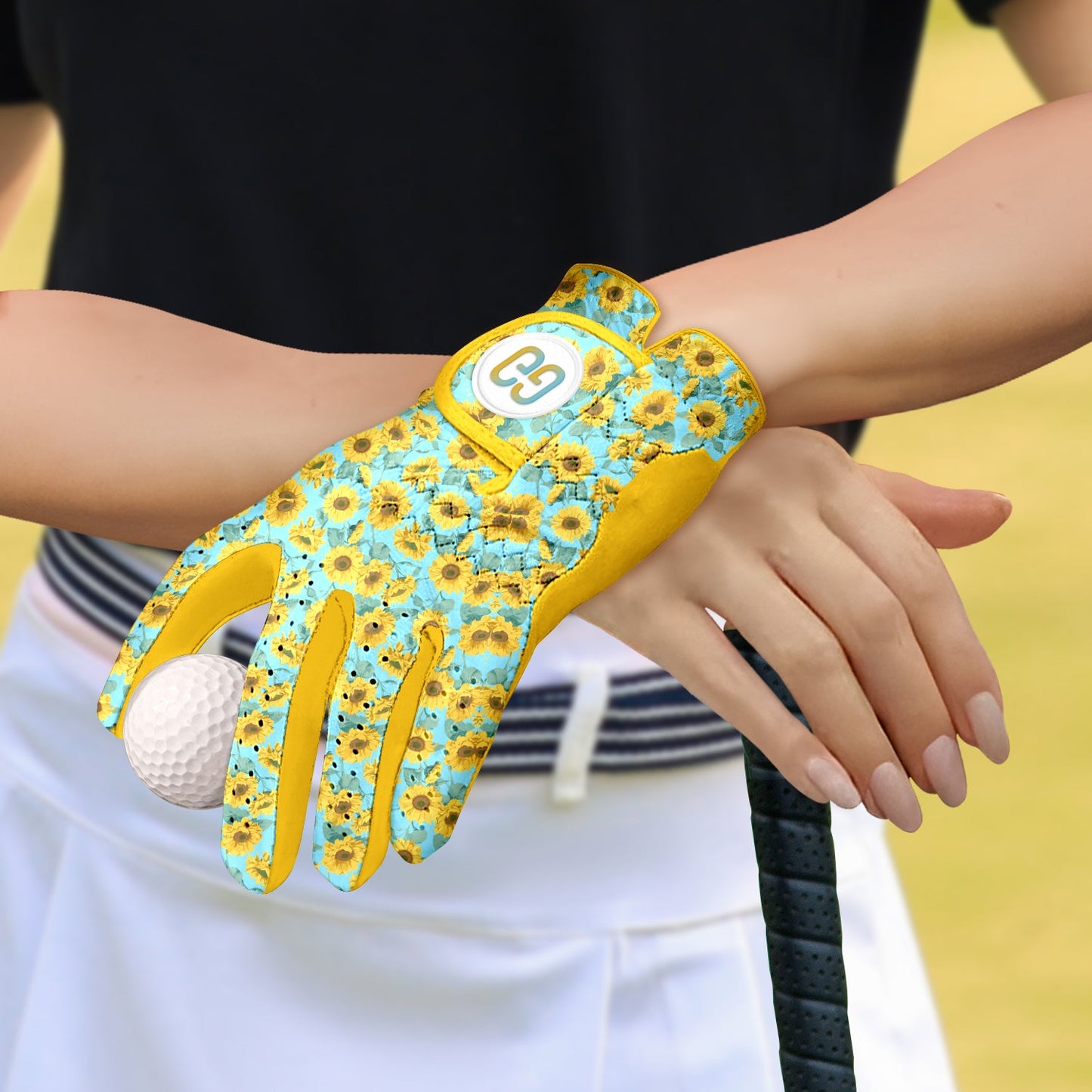Skyfield Sunflower Golf Glove