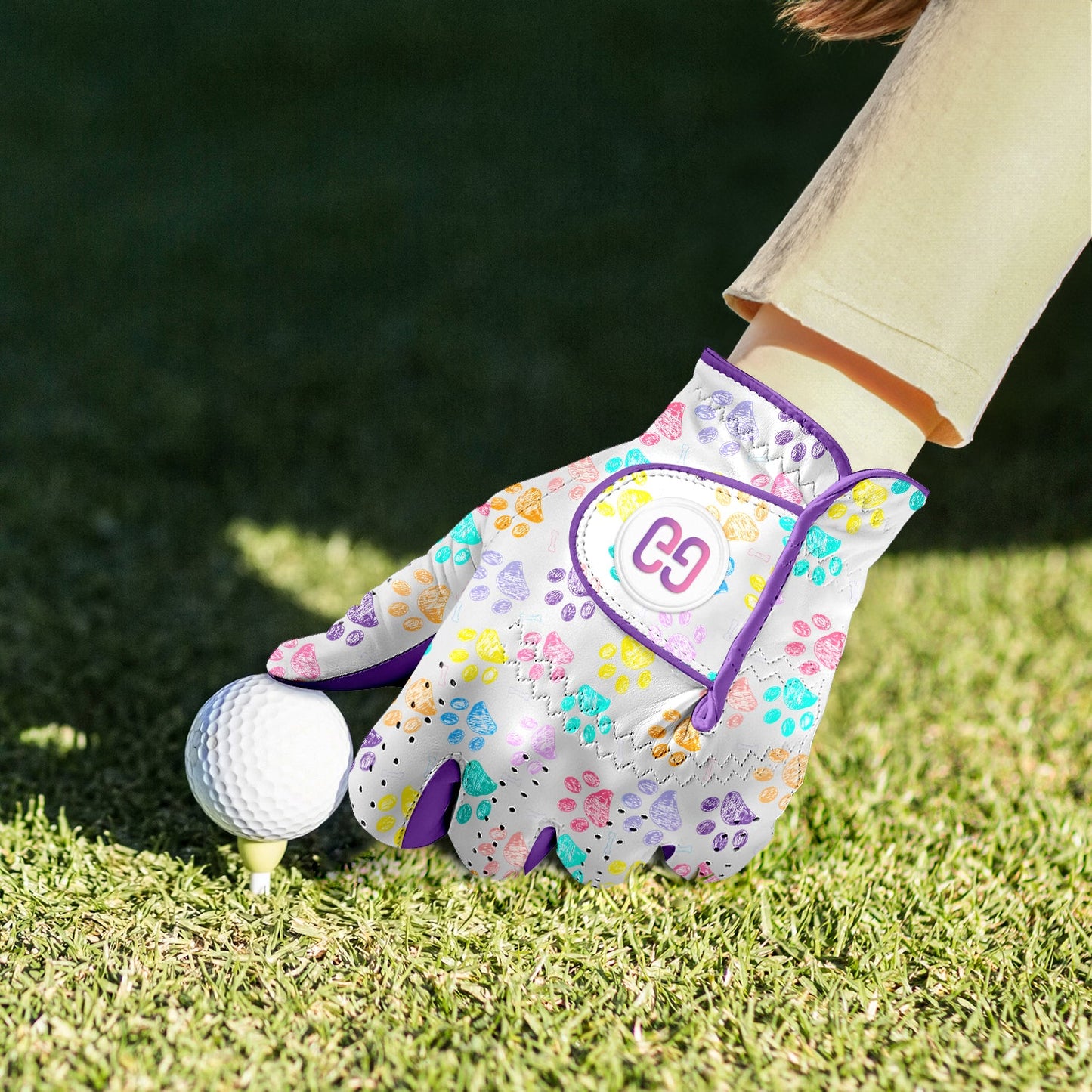 Pastel Paws Golf Glove