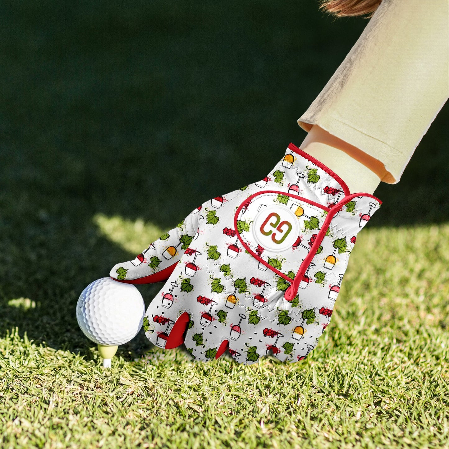 Vineyard Sip Golf Glove