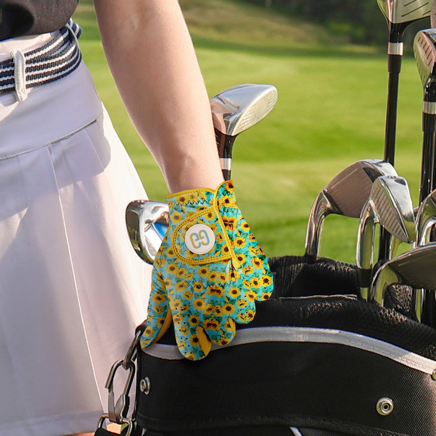 Skyfield Sunflower Golf Glove