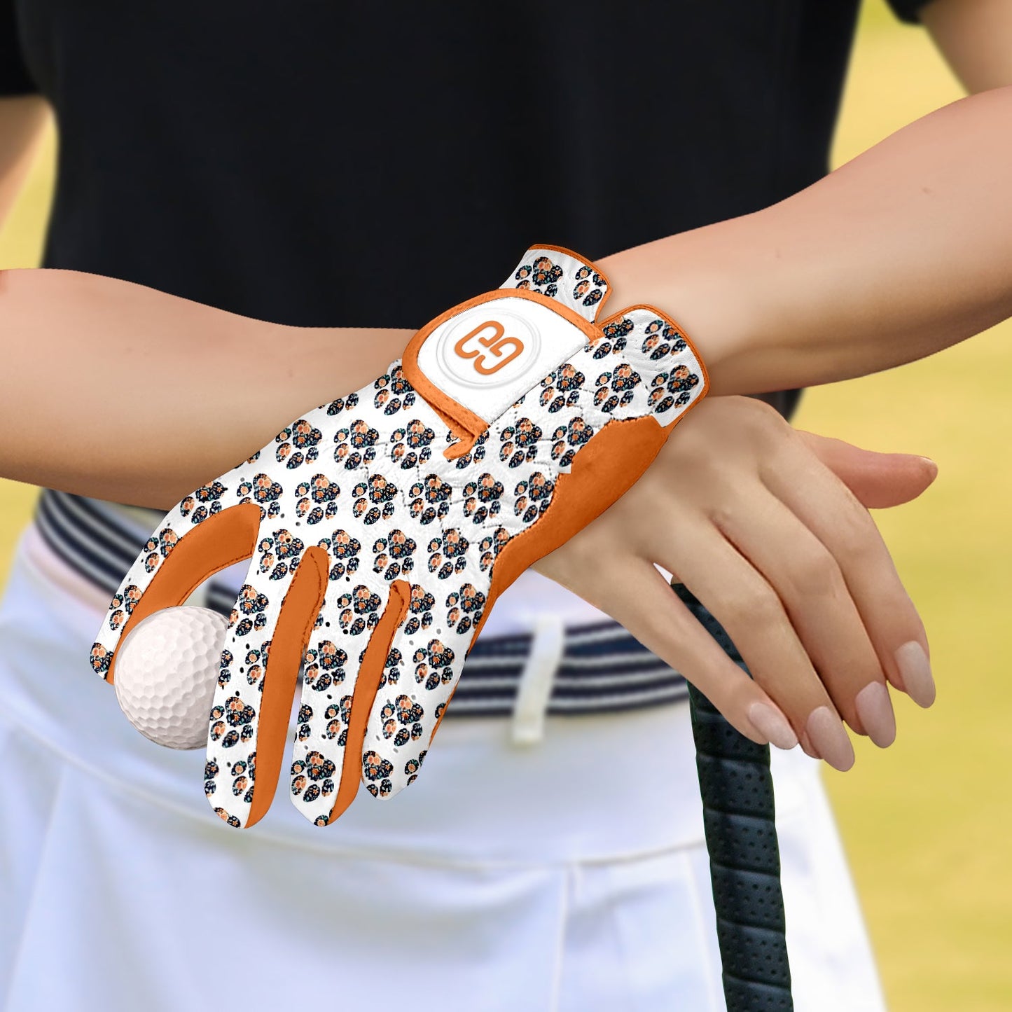 Petal Paw Prints Golf Glove
