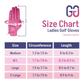 Midnight Daisy Golf Glove