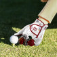 Tiger Rose Golf Glove