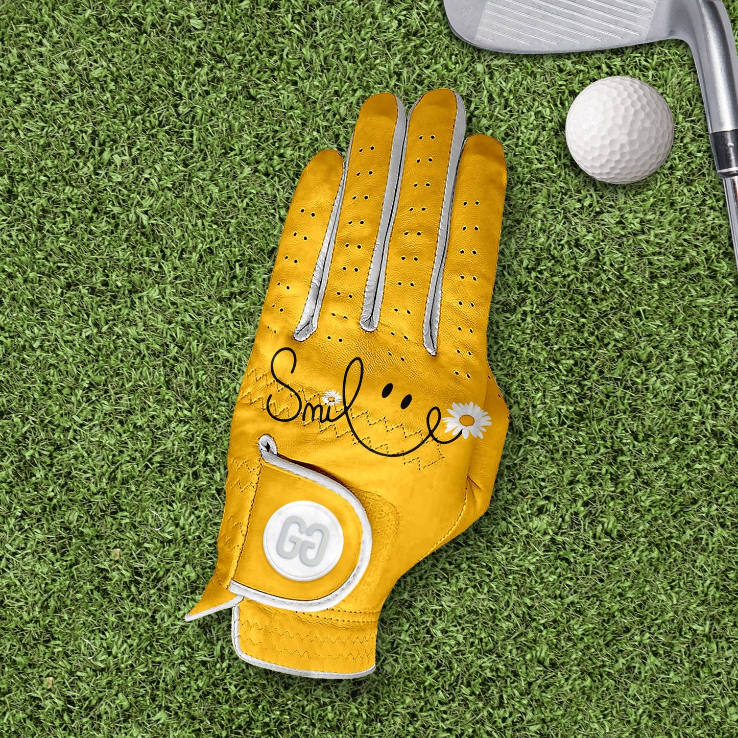 Smile Daisy Golf Glove