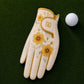 Golden Sunflower Golf Glove