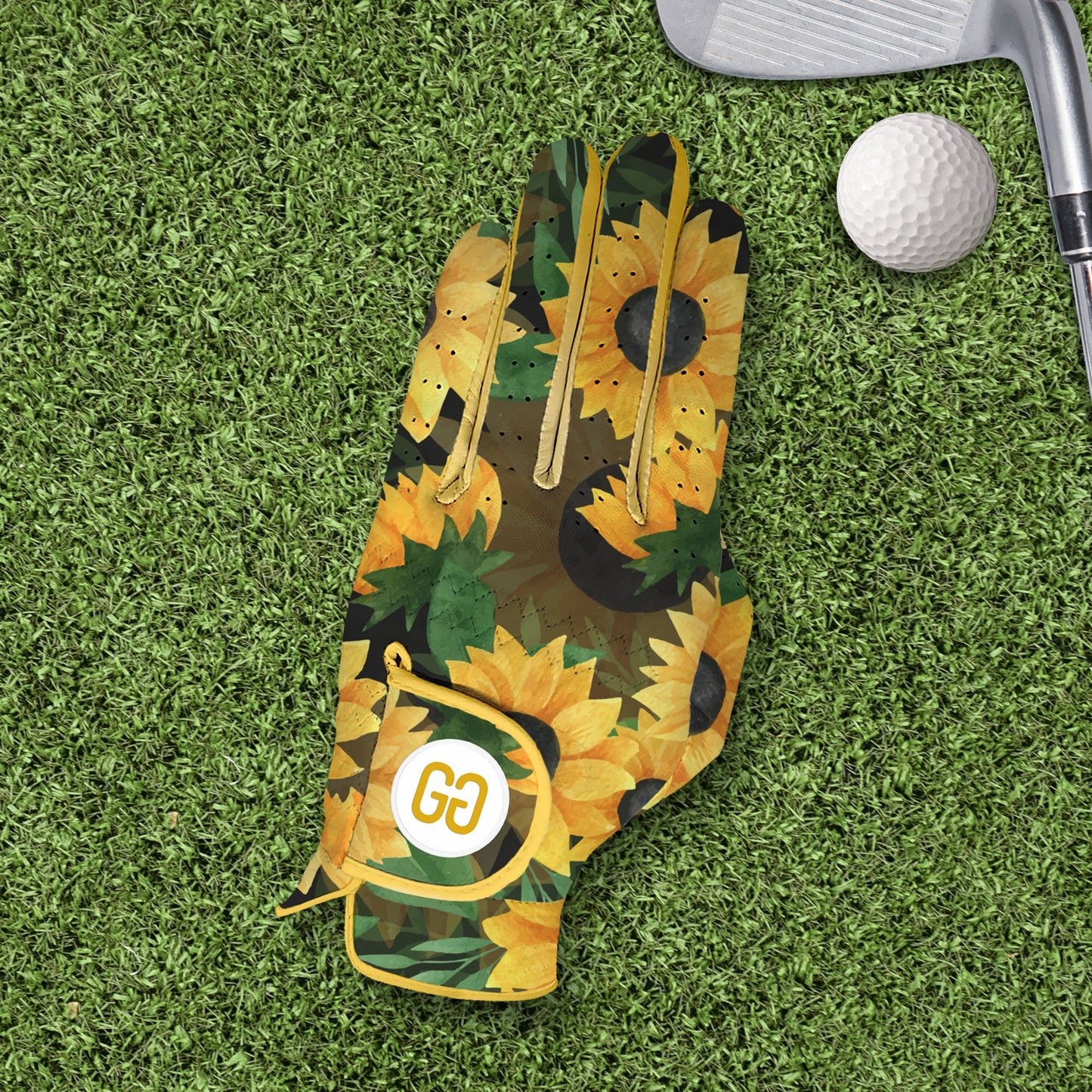 Harvest Sunflower Golf Glove