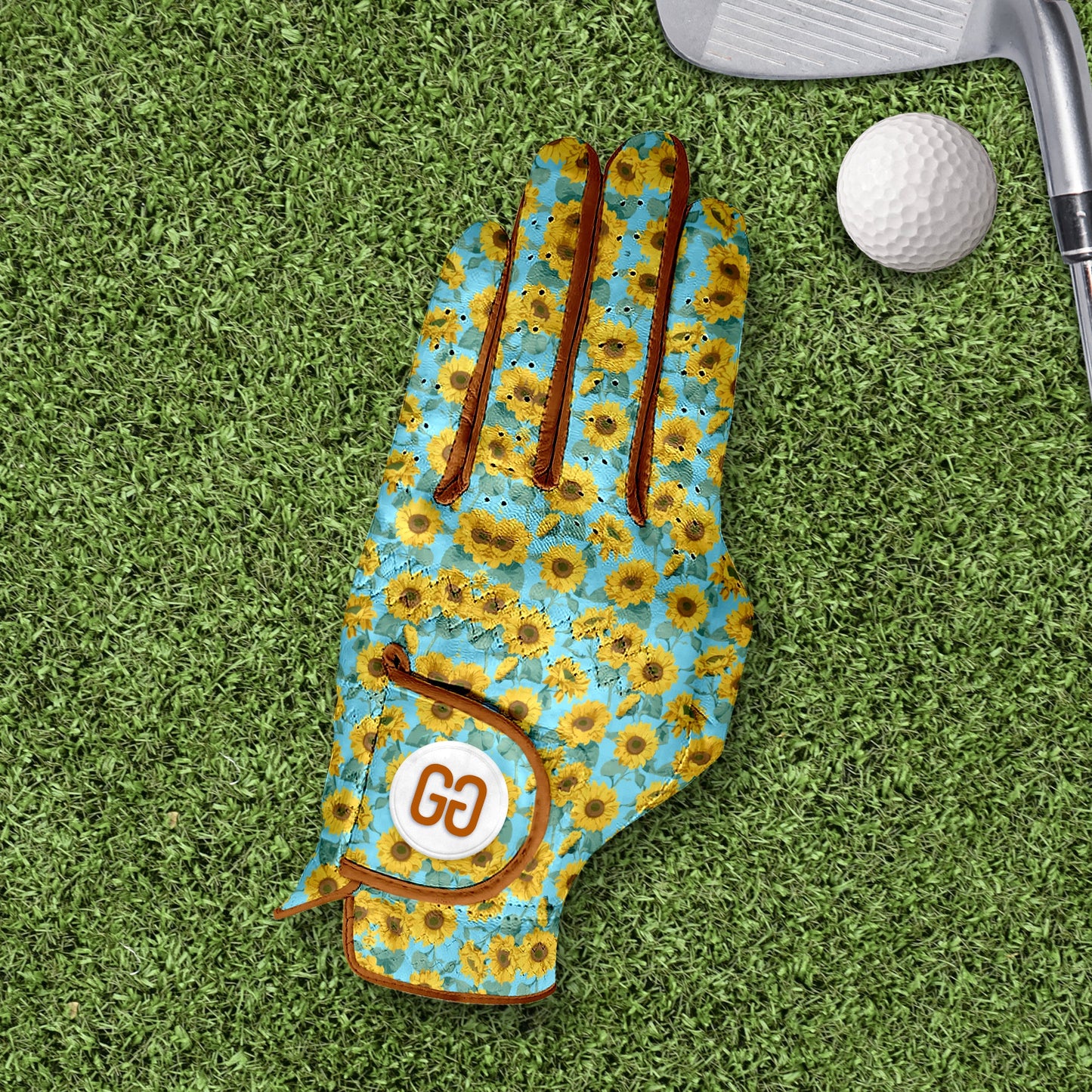 Skyfield Sunflower Golf Glove