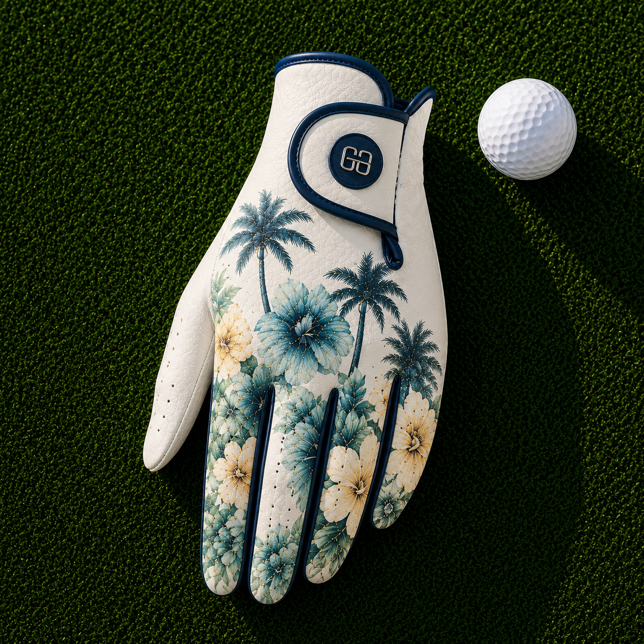 Tropical Bloom Golf Glove