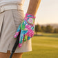 Pink Oasis Golf Glove